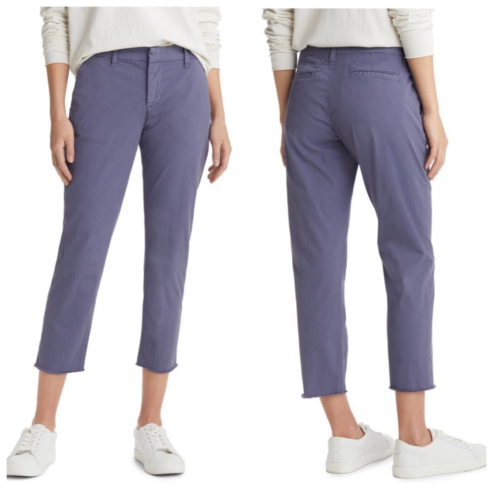 Frank & Eileen Purple Cropped Pants